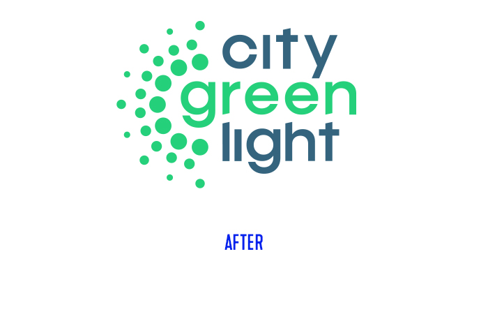 City Green Light logo restyling