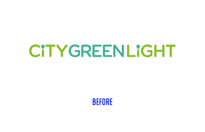 City Green Light logo before