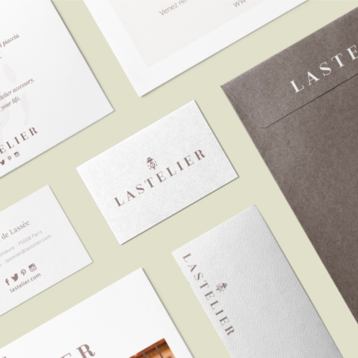 Lastelier - brand identity