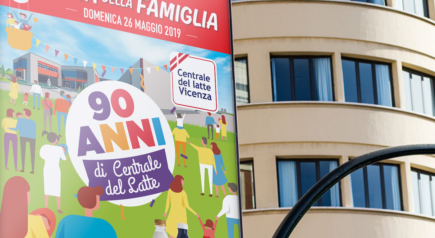 Adv campagna Festa della Famiglia 2019 - Centrale del Latte di Vicenza